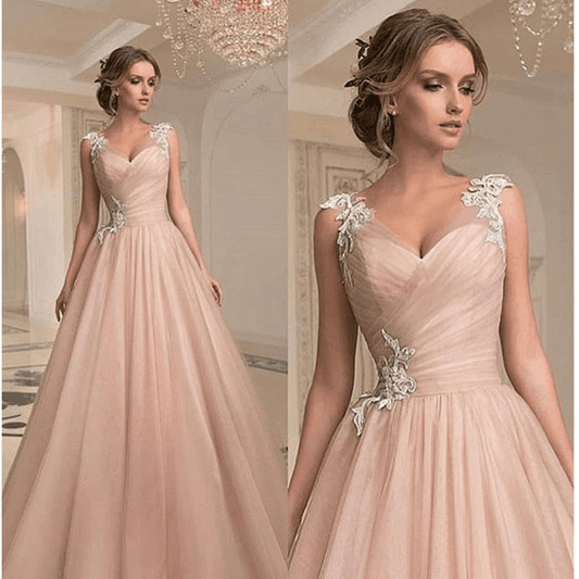 Women's spring and summer long dress 2021 new V-neck tube top fashion mesh dress elegant long dress