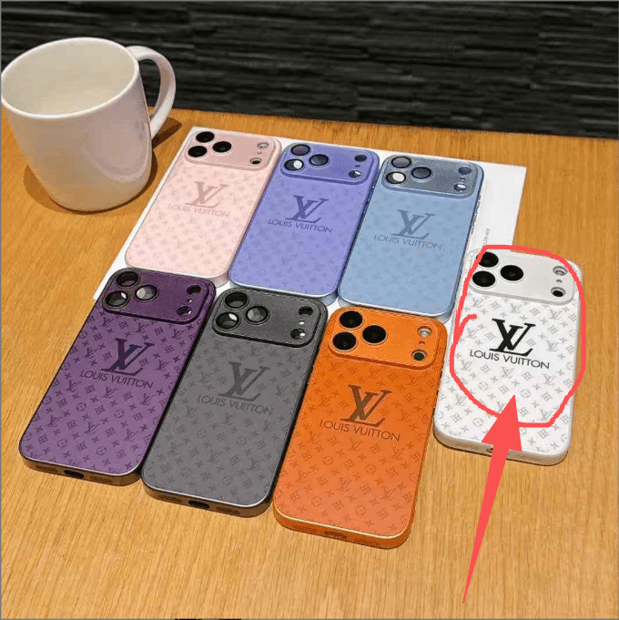 Coque de téléphone à motif classique, compatible avec iPhone 17 Pro Max (protection intégrale), iPhone 16, iPhone 14 Pro et iPhone 15 Pro.