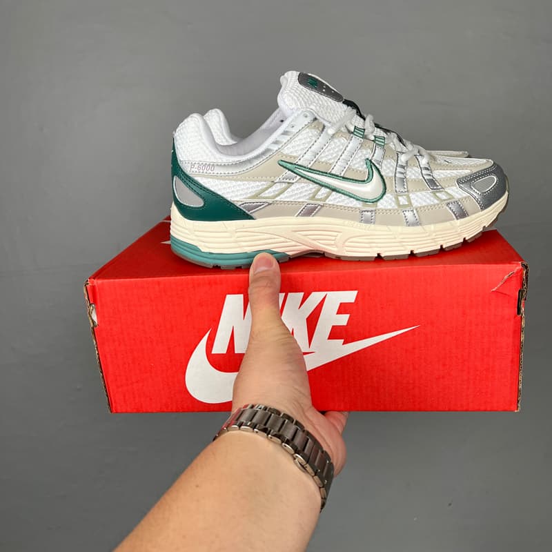 Chaussures de course basses décontractées P-6000 confortables, souples et résistantes pour la ville et les déplacements.