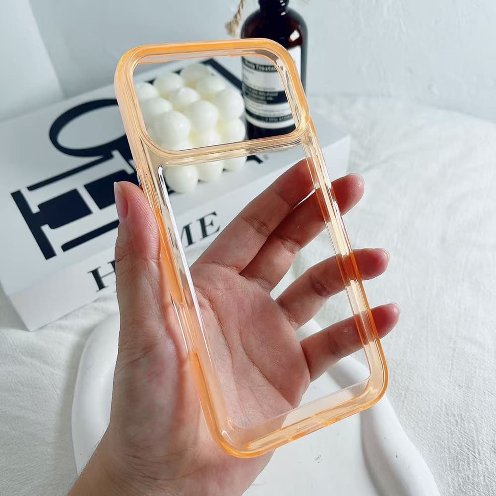 Space TPU Clear Case For Iphone 17 Air 16E 16 15 14 13 12 11 Pro Max XS XR X 7 8 Plus SE 2022 Shockproof Acrylic Armor