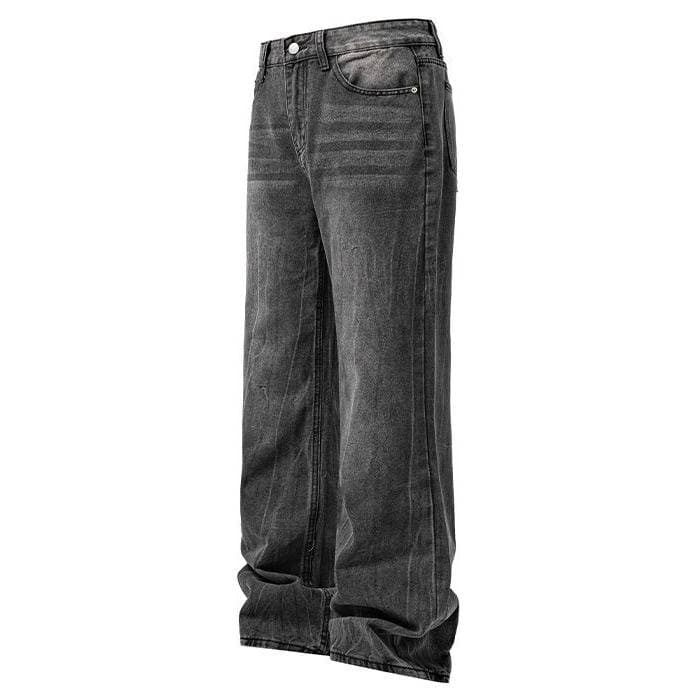 Men's Clothing Fashion Brand White And Black Handsome Jeans Men's Slim Fit Skinny Nine Point Boys' Pants Trousers Casual Pants Spring