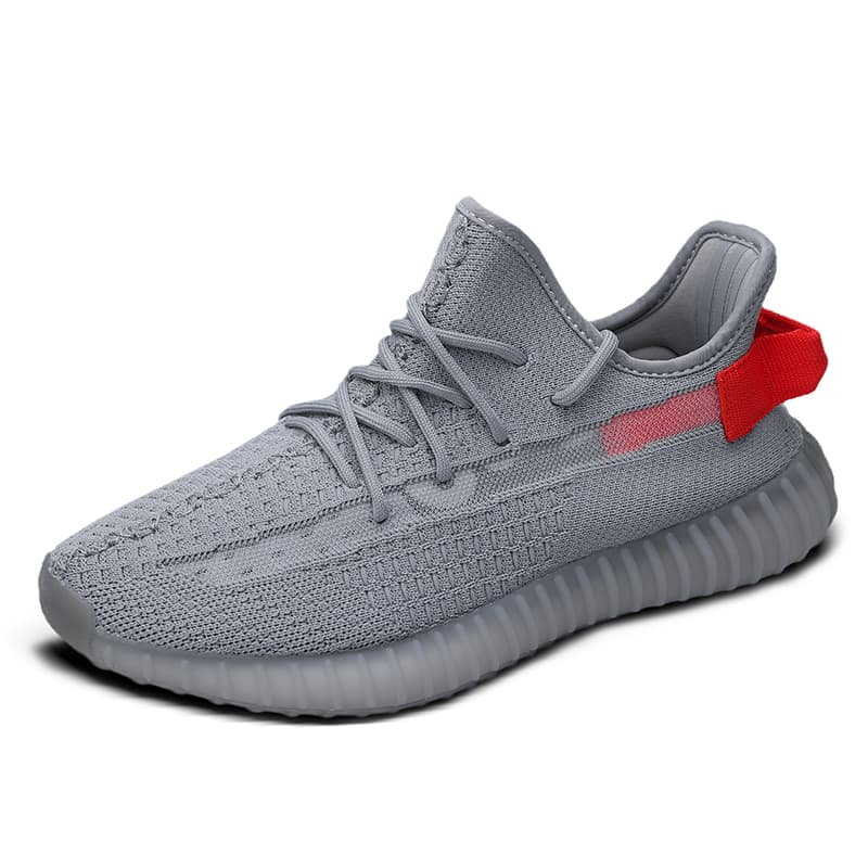 Chaussures de couple pour hommes 350 véritables semelles en pop-corn, chaussures de sport légères, chaussures de course décontractées et souples