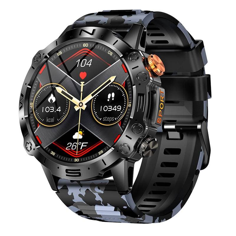New K59 Call Smart Watch Music Weather 1.43 Inch Heart Rate Blood Pressure Blood Oxygen Multi Exercise Smart Watch