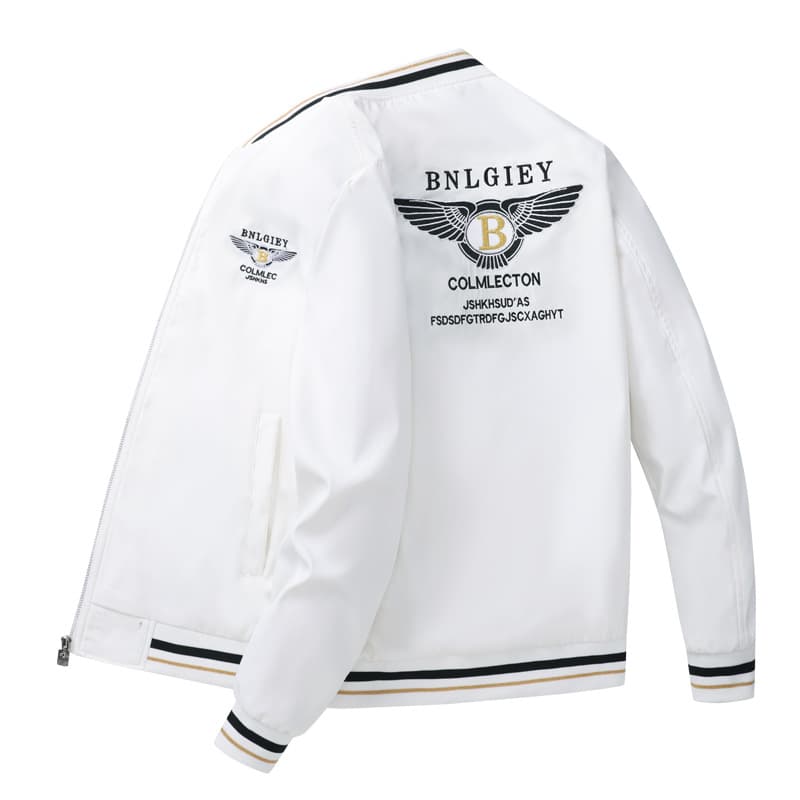 Veste brodée pour hommes, nouvelle marque tendance, printemps et automne 2023