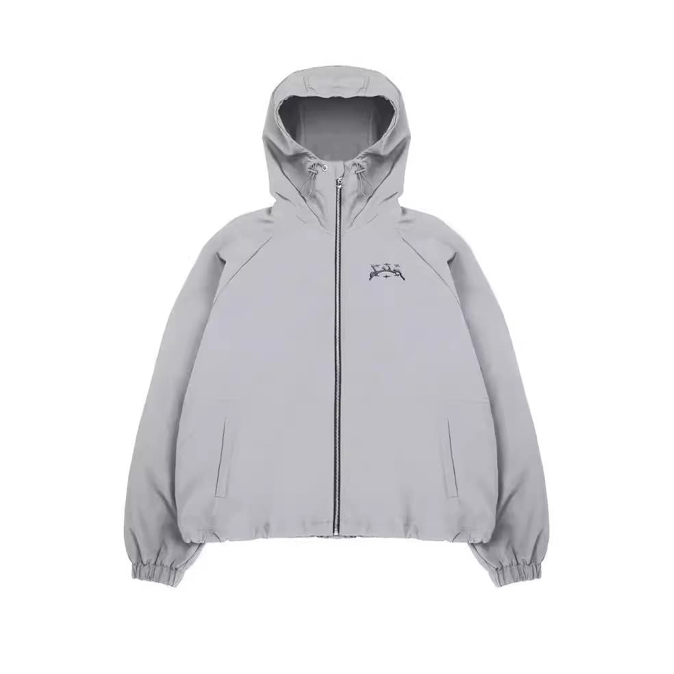 Men's Clothing Windbreaker Color Matching Embroidery 2099 & Archer0603 & Windbreaker Jacket Zipper Hoodie (in Stock)