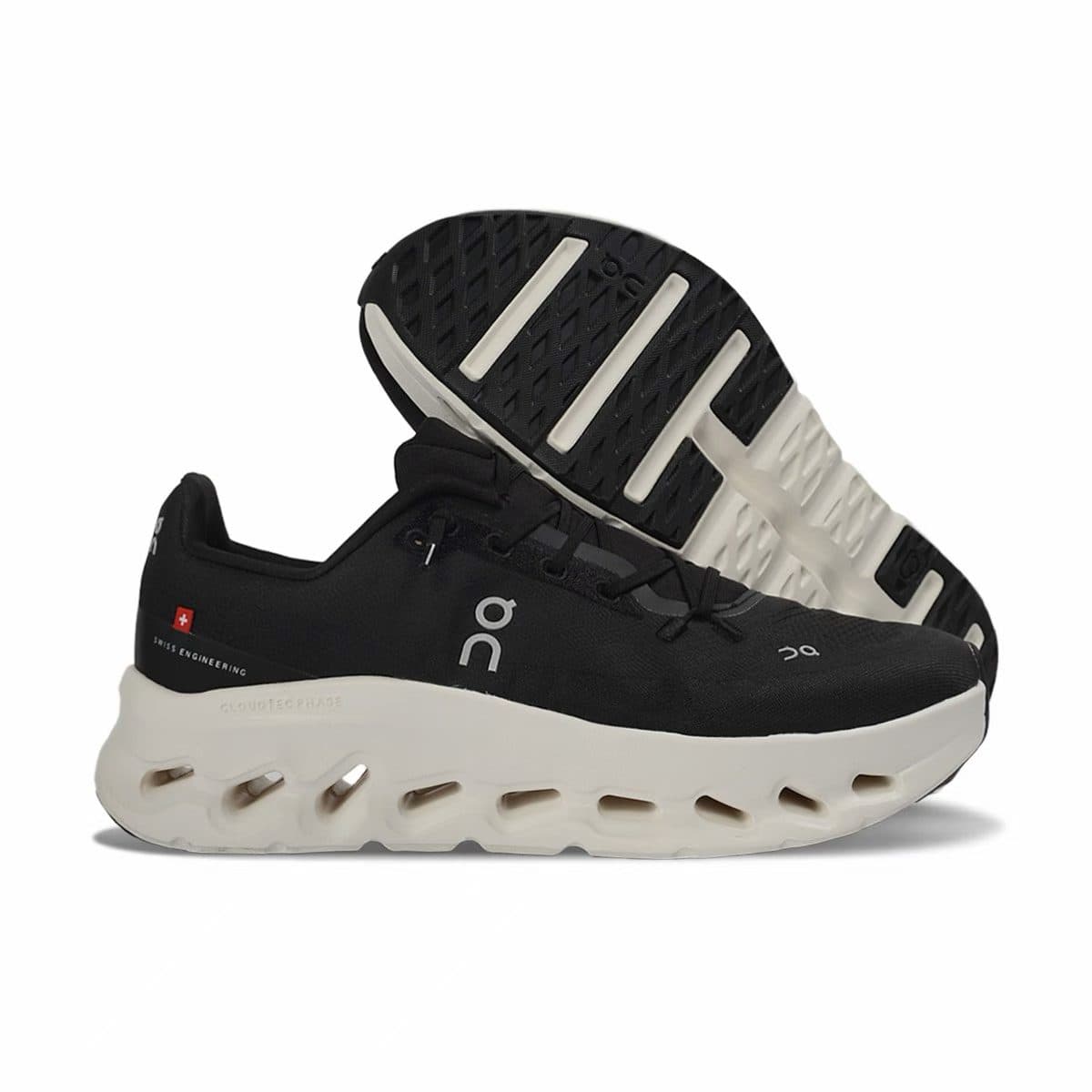Chaussures de sport légères Cloud-Tech, semelle amortissante creuse, mesh respirant, lacets, modèle unisexe