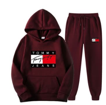Ensemble 2 pièces de pull à capuche pour hommes, costume de sport décontracté imprimé, souhait transfrontalier européen et américain d'automne