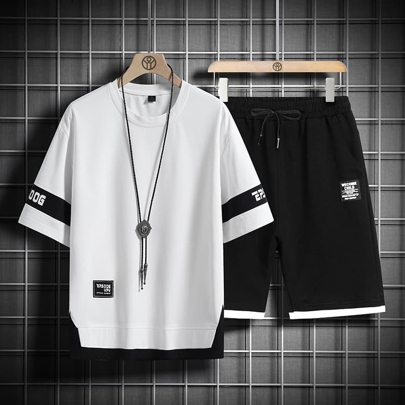 Men's Clothing Two Piece Casual Tops New Styles For Spring And Autumn