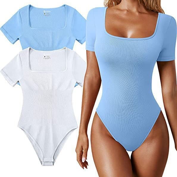 Women's Clothing Summer Women's Yoga Jumpsuit Workout Ribbed Short Sleeved Sports Jumpsuit