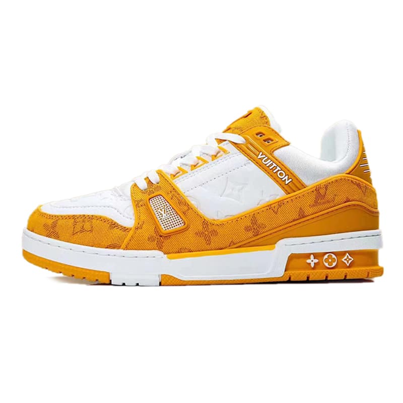LVS VUITTONS Chaussures de créateur Baskets en relief Blanc Noir Bleu ciel Vert Denim Rose Rouge Luxe Hommes Baskets décontractées Baskets basses