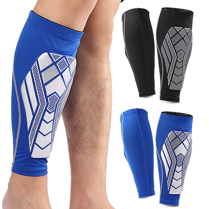 Outdoor running football basketball thickened sports anti-collision calf breathable non-slip fixed protective cover protective gear