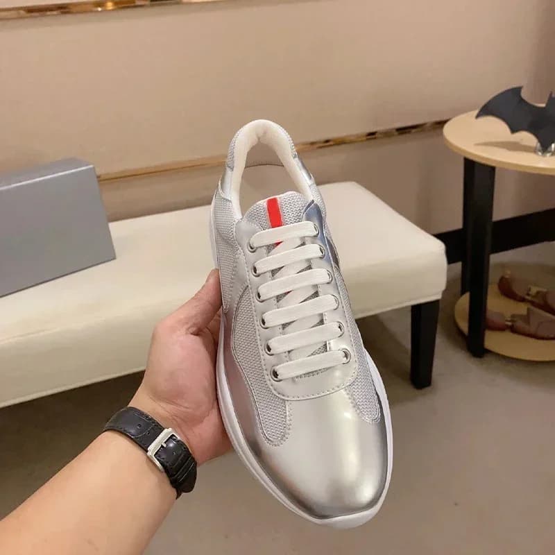 Nouvelles chaussures décontractées, haut de gamme et élégantes, cuir de vachette italien importé, chaussures de sport à la mode et belles dans