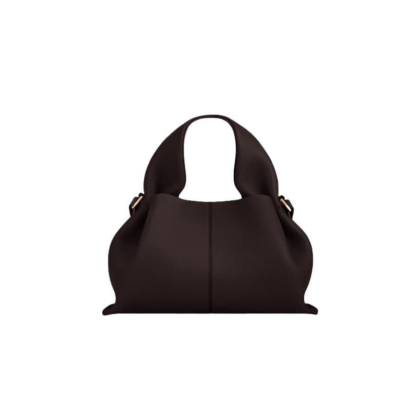 Sac Polène Cloud, un sac à main de niche en forme de ravioli, nouveau sac à main/bandoulière haut de gamme français pour femmes, collection 2025