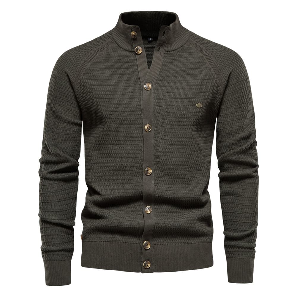 Boy European And American Style Tops Cross-Border Foreign Trade Autumn Winter New Cardigan Men's High-Quality Business