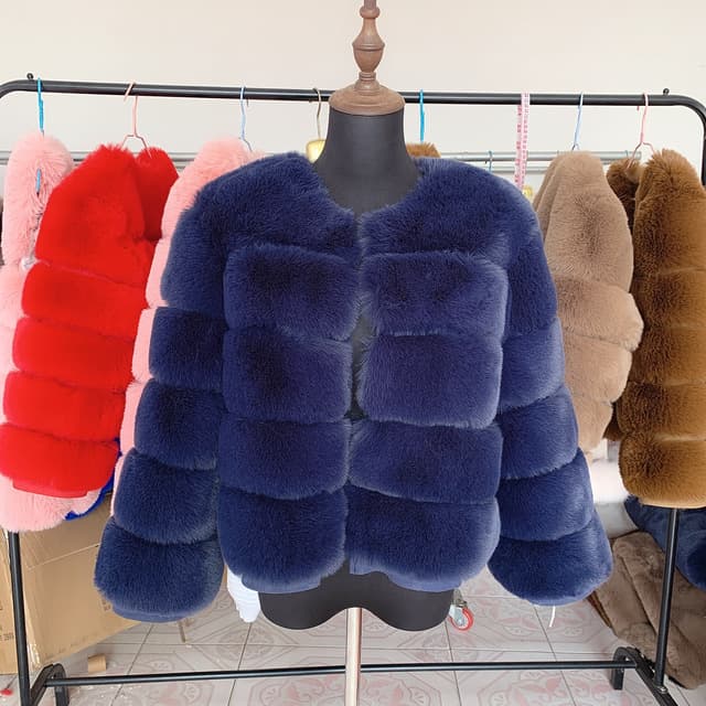 Women's Clothing autumn and winter new warm leisure splicing women's coat women's clothing
