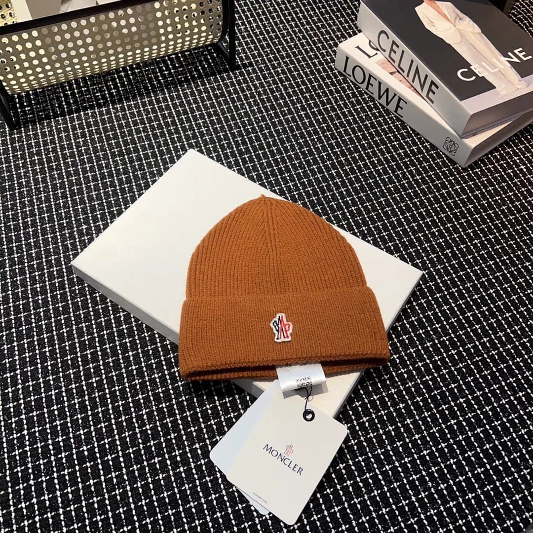 Vente directe d'usine Monc unisexe automne hiver fil court chaud élastique bonnets chapeau couleur unie hip hop chapeau décontracté tricoté