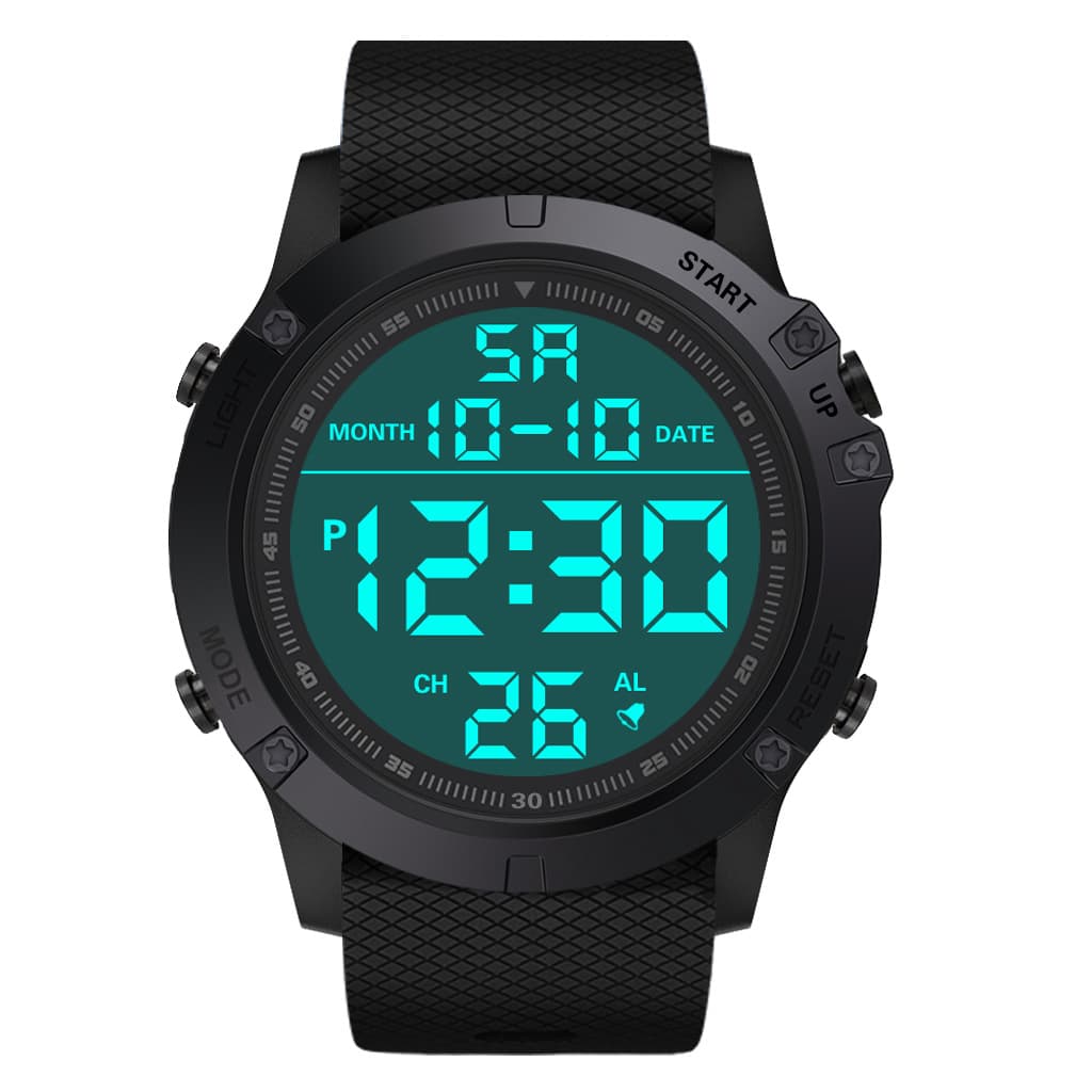 Children's Watches Male Student Electronic Watch Multi-functional Led Watch Alarm Clock Electronic Watch Simple Fashion Sports Watch Luminous
