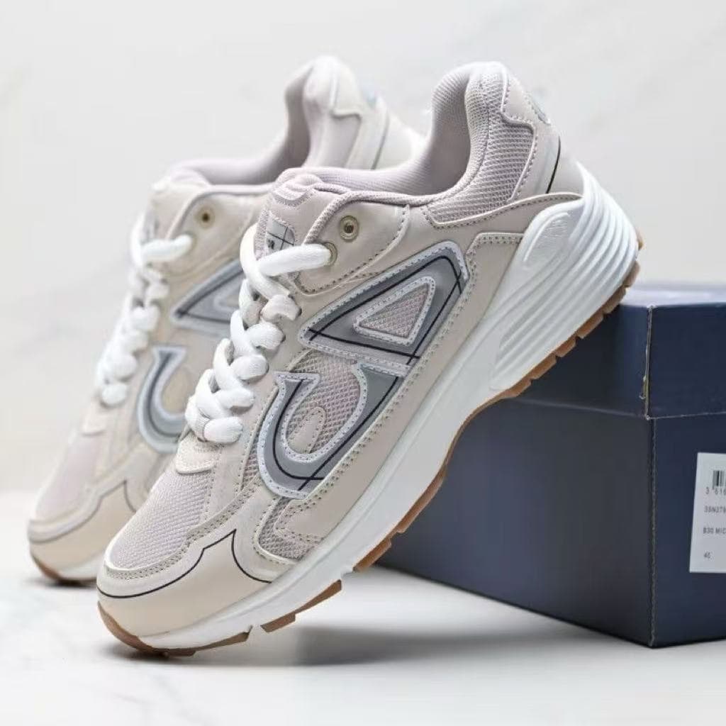 Nouveau CD Hot D Home Commerce transfrontalier européen Nouveau B30 Lettre Chaussures de sport homme et femme Papa polyvalentes mode décontractées