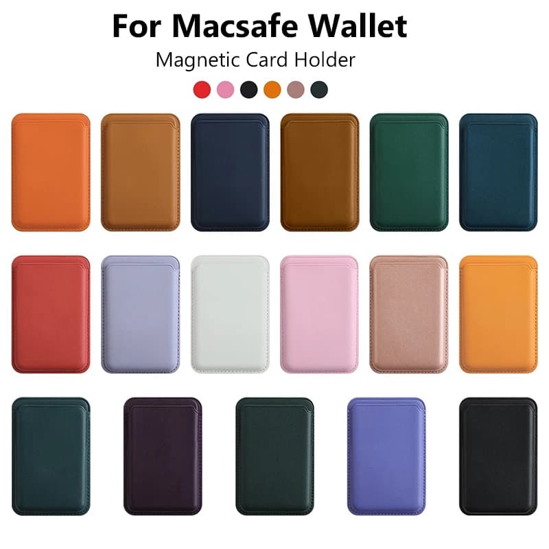 Magsafe Accessories Magnetic Leather Wallet Case For IPhone 13 12 11 14 1Pro Max Card Holder Phone Bag Purse Cover