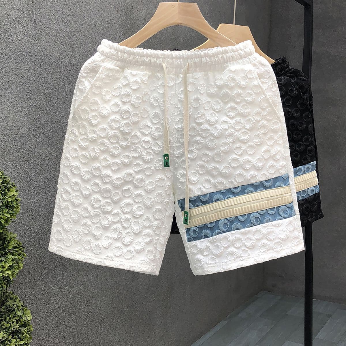 Men's Clothing Men's Foam Print Shorts | Stylish Summer Beach Casual Pants With Trendy Graphic