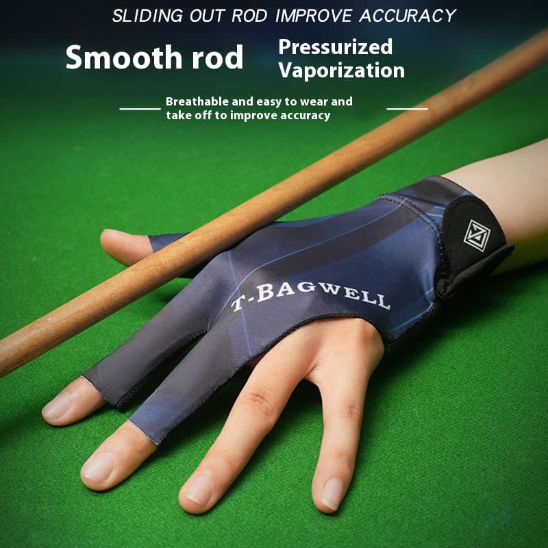 Billiards Gloves, Men's And Women's Table Tennis With Exposed Fingers, Professional Snooker Game Specific Anti Slip Thin Gloves