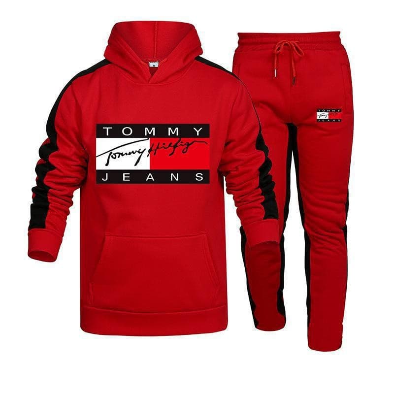 Ensemble 2 pièces de pull à capuche pour hommes, costume de sport décontracté imprimé, souhait transfrontalier européen et américain d'automne
