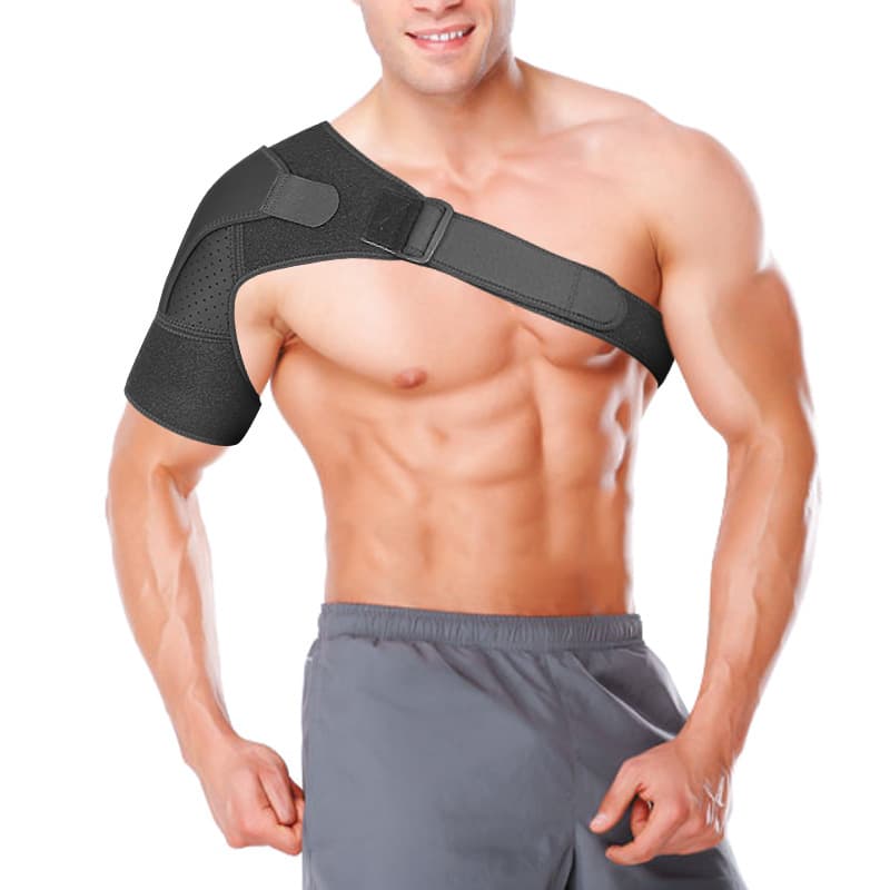 Adjustable Neoprene Shoulder Support Brace For Men & Women - Universal Fit For Sports, Fitness & Injury Recovery