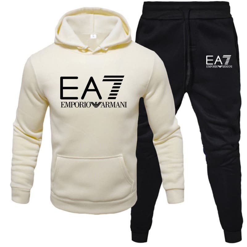 Sweat-shirt à capuche automne et hiver 2024, ensemble de deux pièces de vêtements de sport, pantalon hip-hop pour hommes, vêtements de mode, vêt