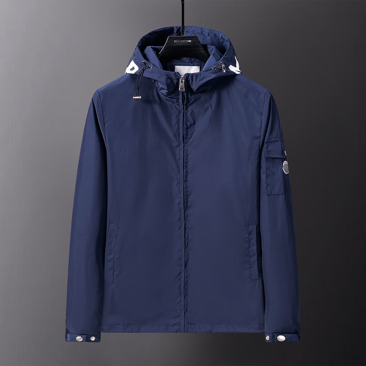Veste à capuche unisexe automne-hiver de haute qualité, style trench-coat, taille asiatique.
