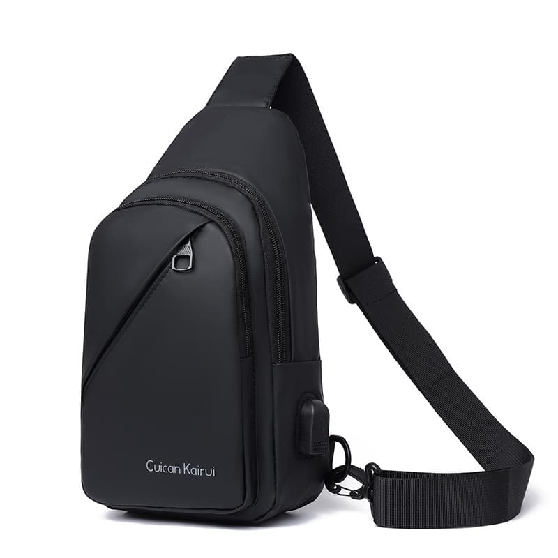 Men's Bags Men's Chest Bag Fashion Shoulder Bag Waterproof Wear-resistant Satchel Leisure Outdoor Messenger Bag Portable