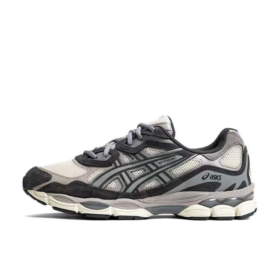 Baskets de running rétro GEL-NYC, baskets décontractées en mesh et daim, chaussures de sport tendance, respirantes et antidérapantes, pour hommes