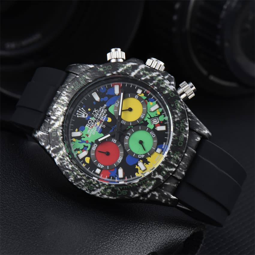 Montre Rolex pour homme, mouvement à quartz, sport, mode, affaires, petit pointeur, travail, 2024