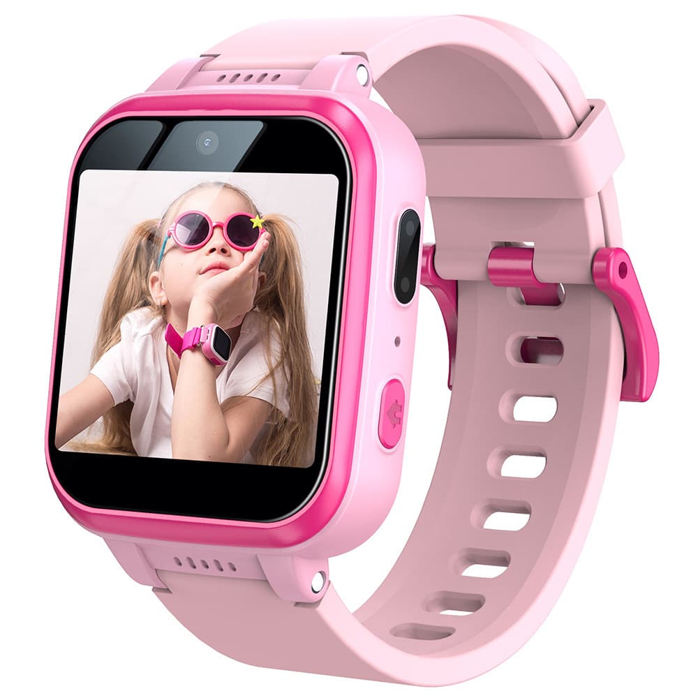 Smart Kids Watch With Flashlight, Camera, Music, Games - Touch & Button Control, 7-14 Days Battery Life, Waterproof, IOS Compatible