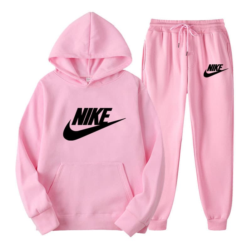 Ensemble de sport décontracté pour hommes et femmes, version coréenne d'automne, ample et à la mode, coupe slim, sweat-shirt à capuche, pantalon