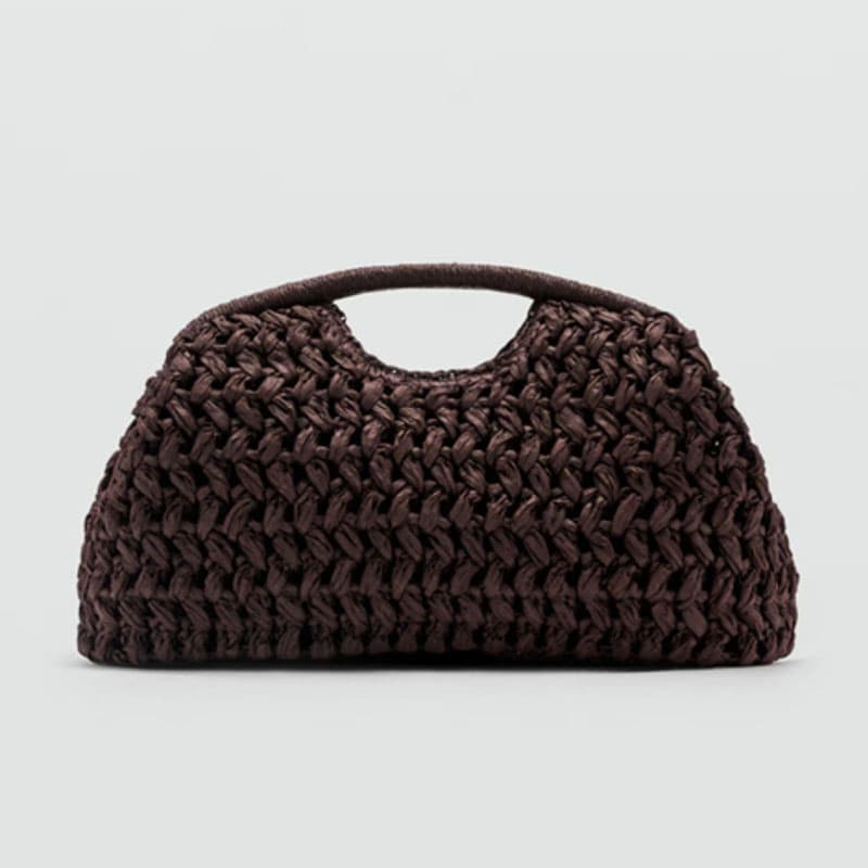 Summer New , Women's Straw Woven Handbag,Fashionable Raffia Clutch Bag Beach Travel Vacation Evening Elegant Purse