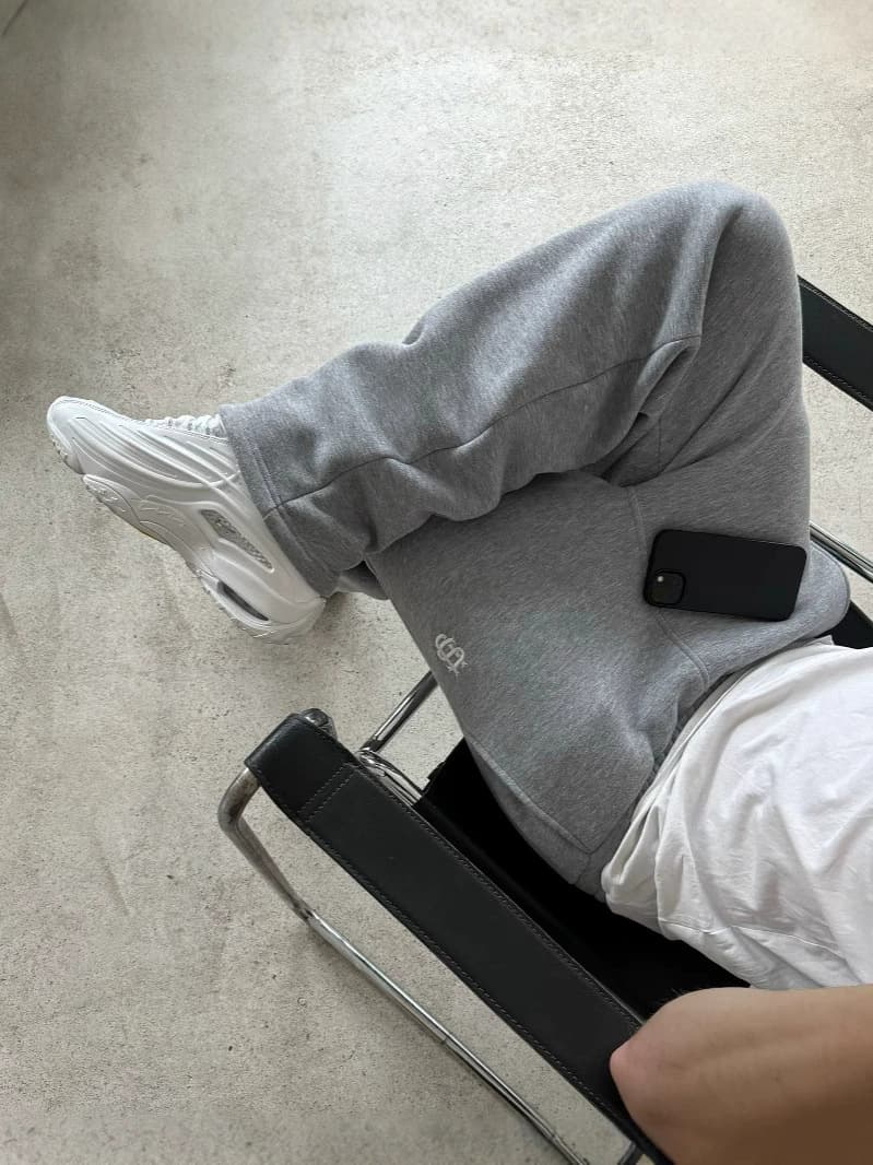 Pantalon de sport décontracté pour homme, style rétro Y2K, tendance hip-hop, taille élastique, fermeture éclair, ample, couleur unie
