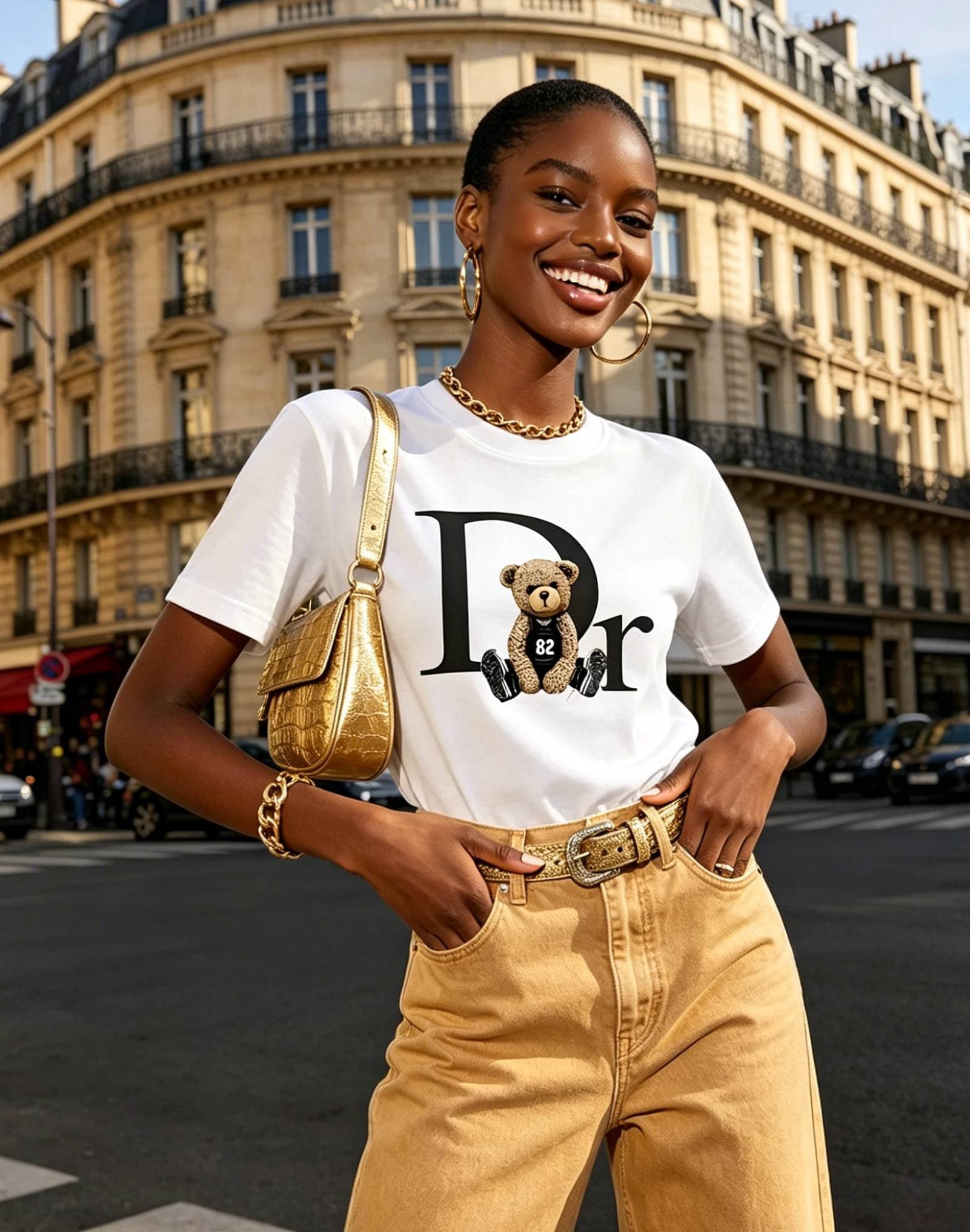 Women's Clothing 2026 Summer Fashion Trendy Loose Fit Casual Short Sleeve T-Shirt Printed Top For Women 2025