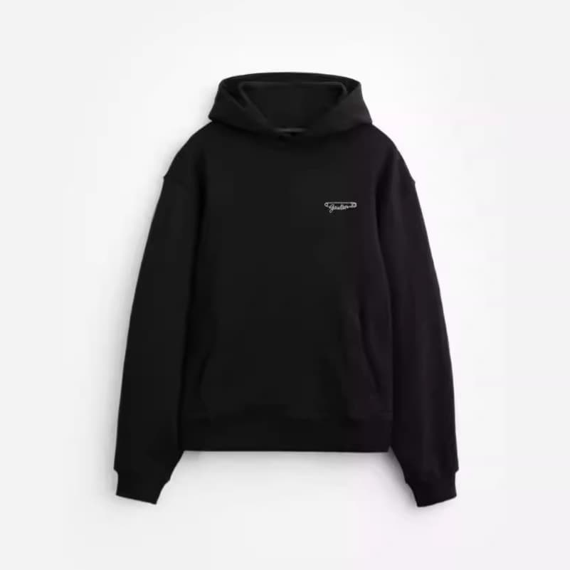 Men's Clothing Autumn And Winter Men's Hooded Fashion Small Pin Printed Loose Large Size Sweatshirt