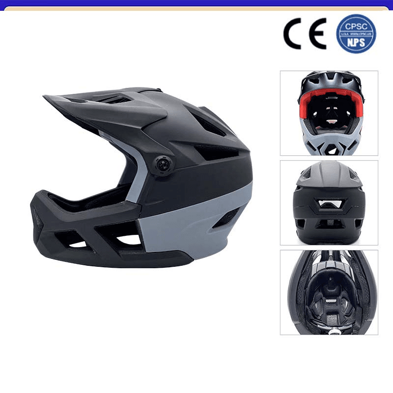 Off-Road Motorcycle Helmet For Men & Women - Full Face Dirt Bike Helmet For MTB/Downhill/Enduro Riding All-Season Protection​​