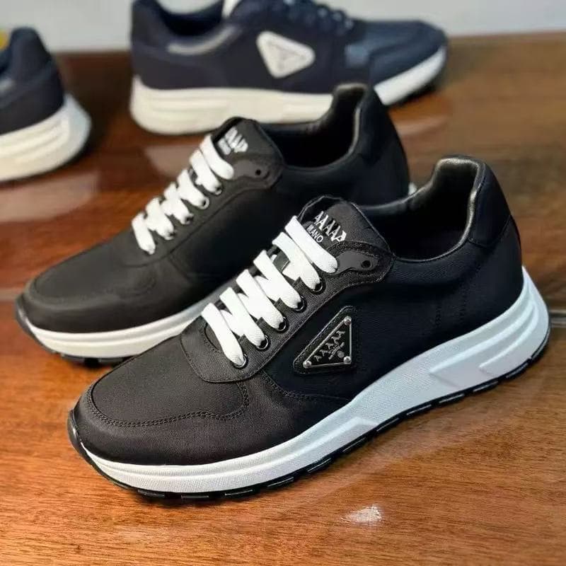 Chaussures de sport P Family en stock, chaussures décontractées à semelle épaisse pour hommes et femmes, style tendance en cuir pour couples, ét
