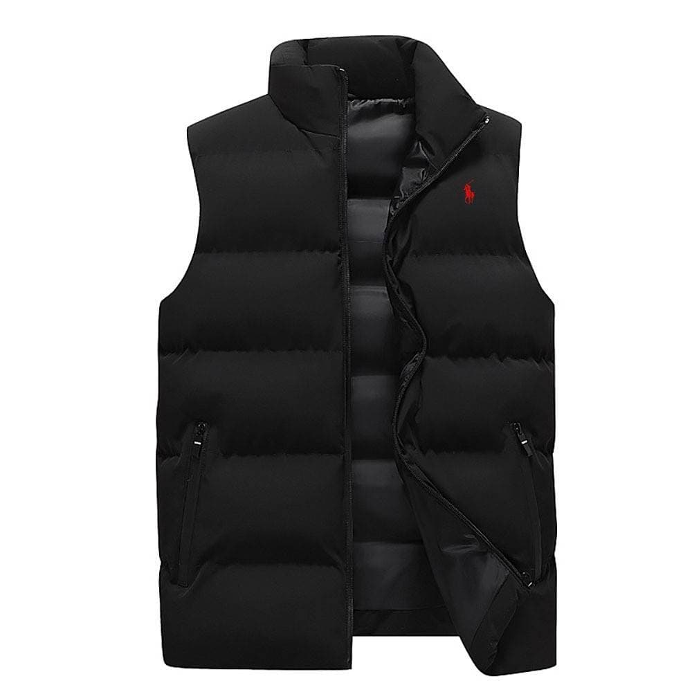 Gilet tendance pour homme, nouveau style automne/hiver, épais, chaud et coupe-vent