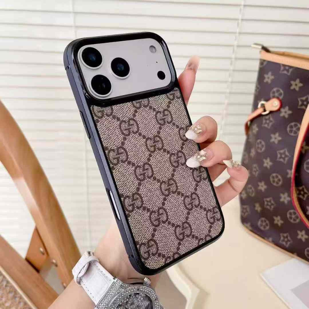 Coque de téléphone tendance, compatible avec iPhone 17 Pro Max/16 Pro Max/15 Pro Max, style classique antichoc