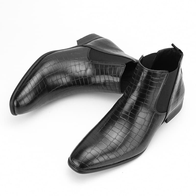 Men cut British style casual men's ankle boots