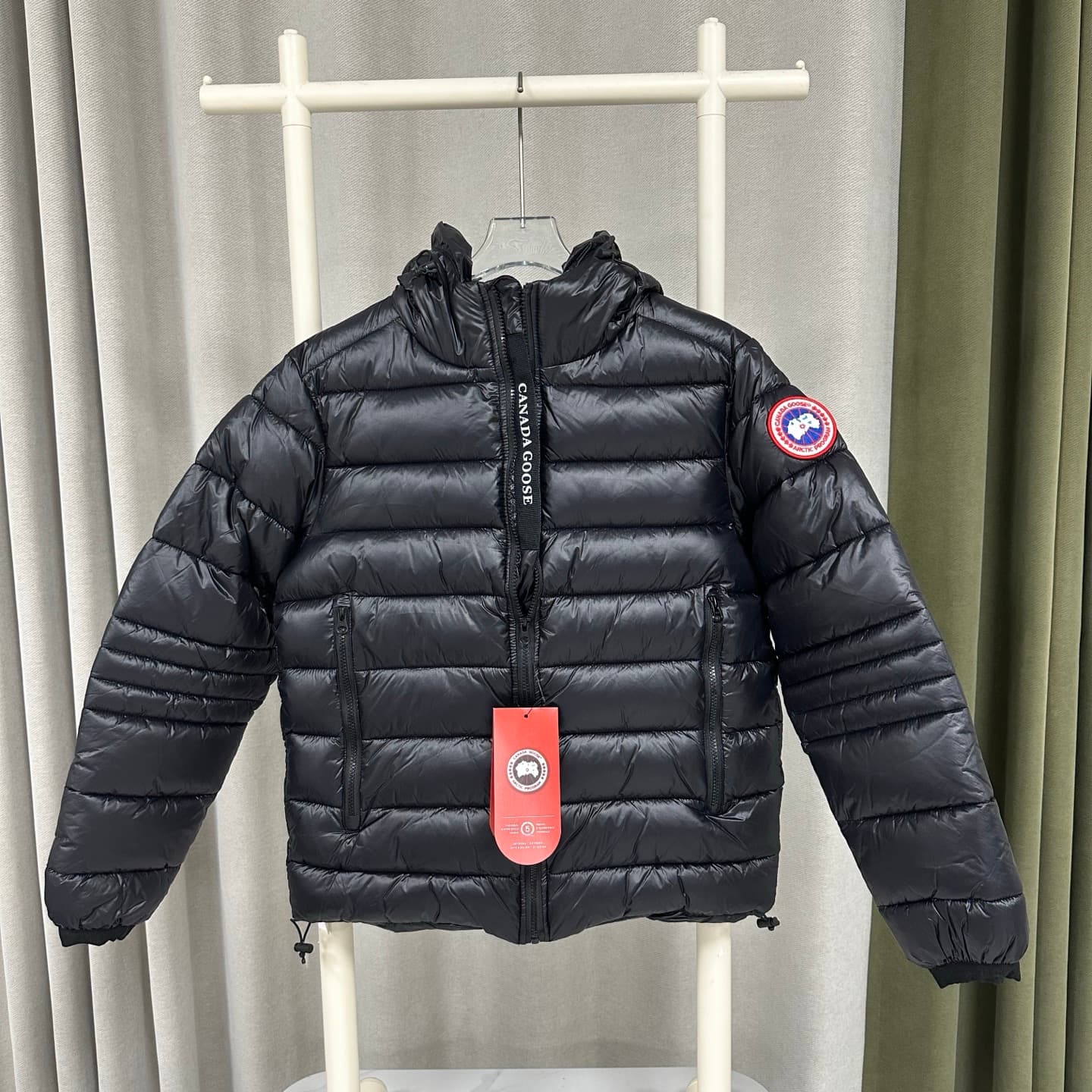 Manteau d'hiver unisexe à capuche rembourrée, couleur unie, veste chaude en coton avec logo, vêtement d'extérieur décontracté et résistant au