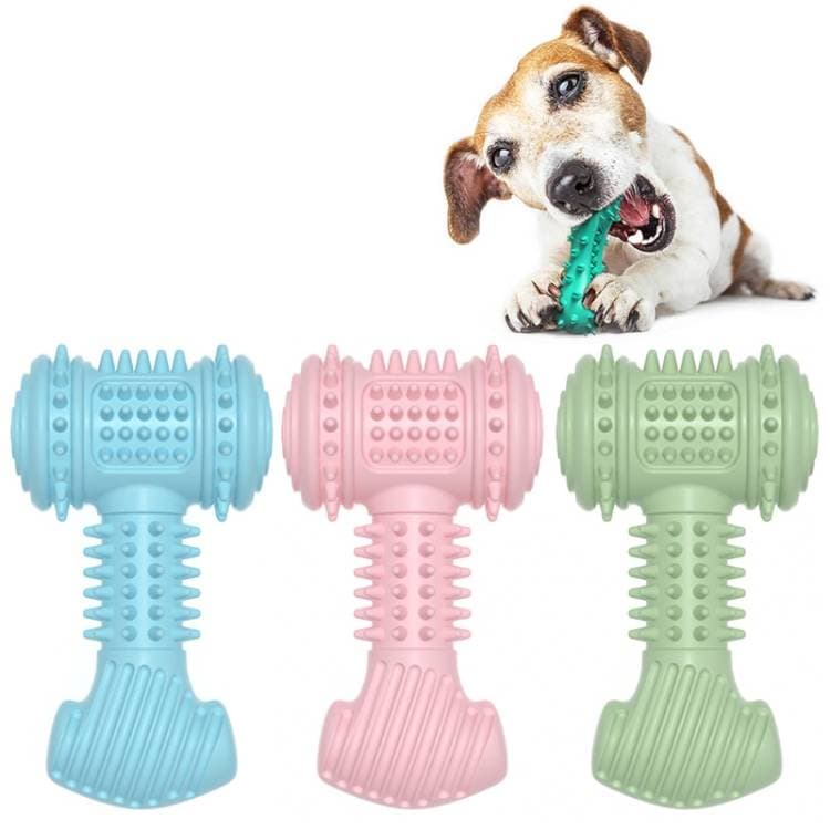 Pet Chewing Toys Hammer Shape Dog Teething Cleaning Stick
