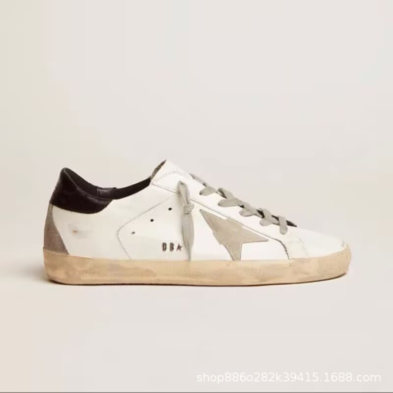 Baskets plates unisexes blanches en cuir véritable, style coréen, chaussures décontractées et confortables