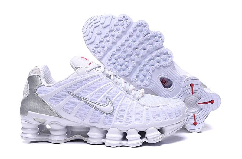 Chaussures de course pour hommes coussin d'air chaussures respirantes chaussures de Couple baskets Shox pour femmes piliers TL