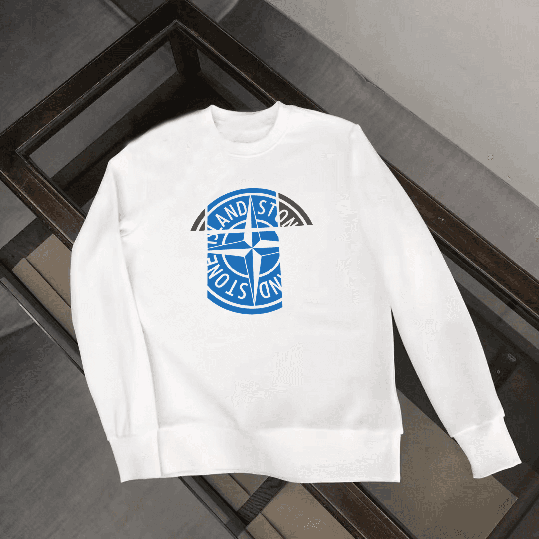 Pull-over minimaliste et élégant à col rond uni