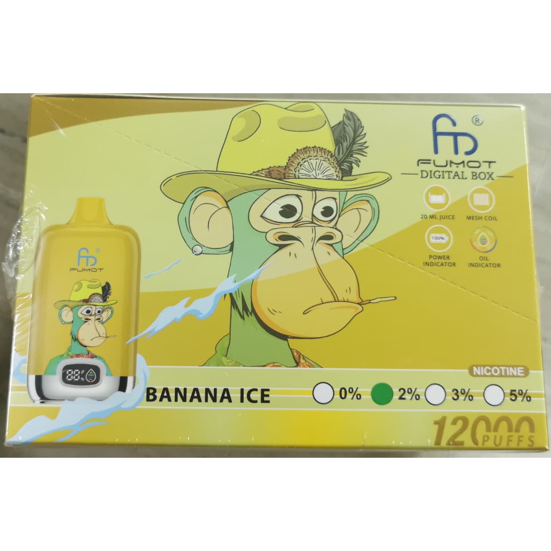 Kit de démarrage de cigarettes électroniques jetables RANDM TORNADO 33 saveurs, 2, 5 ou 10 bouffées, 12 000 bouffées