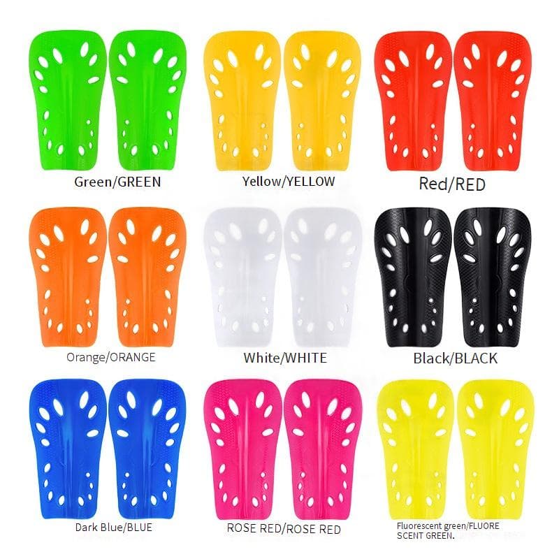 Sapwolf Football Shin Guards For Kids & Adults – Lightweight Resin Protective Gear For Soccer, Basketball, Volleyball & More